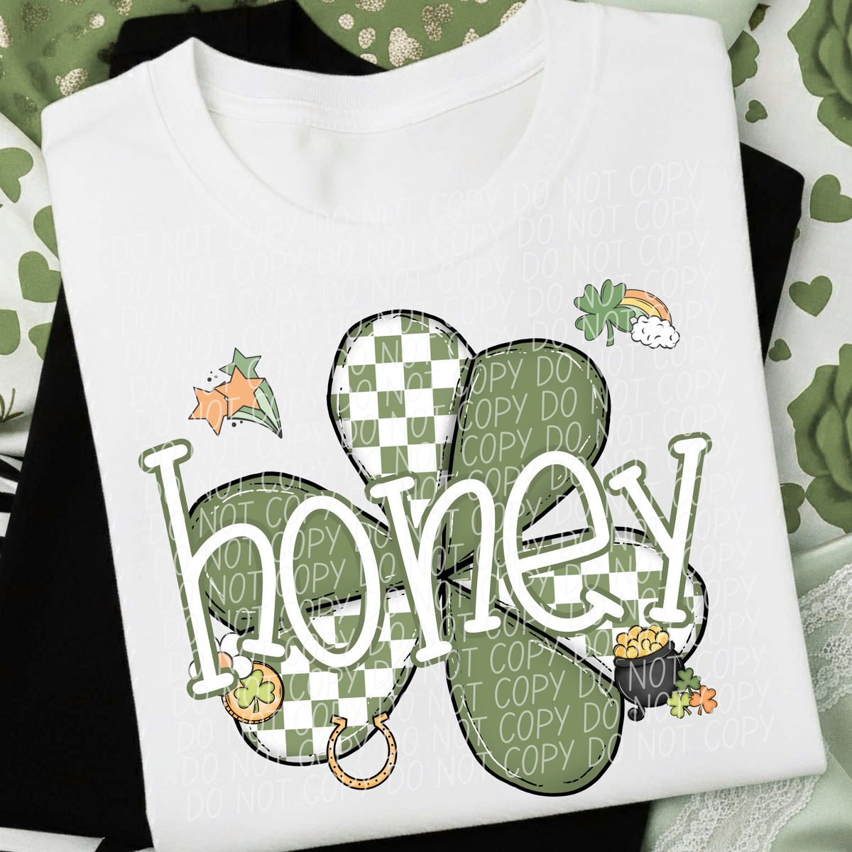 Honey St Pat Names (City) DTF Transfer