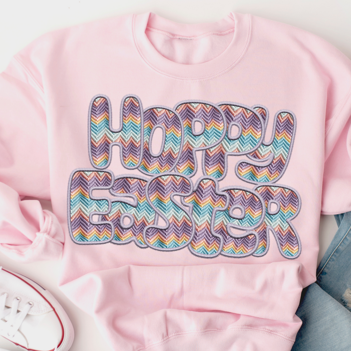 Hoppy easter NO peeps (CITY) 24285 DTF transfer