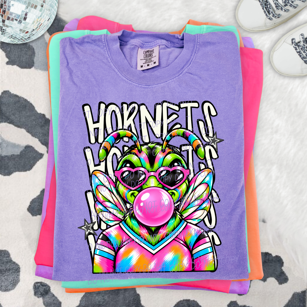 hornets pretty little rebels mascot (city) DTF Transfer