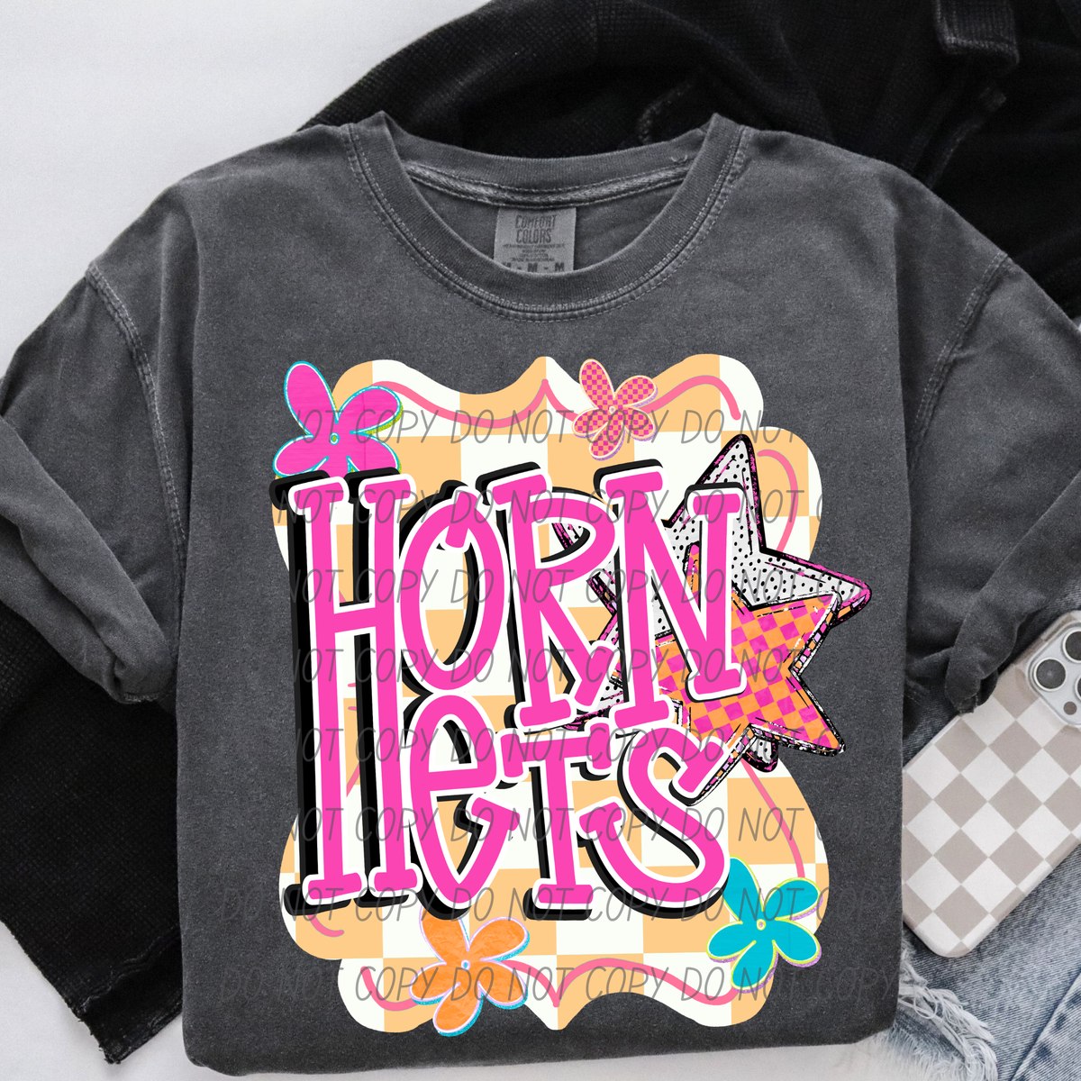 hornets petal power (city) DTF Transfer