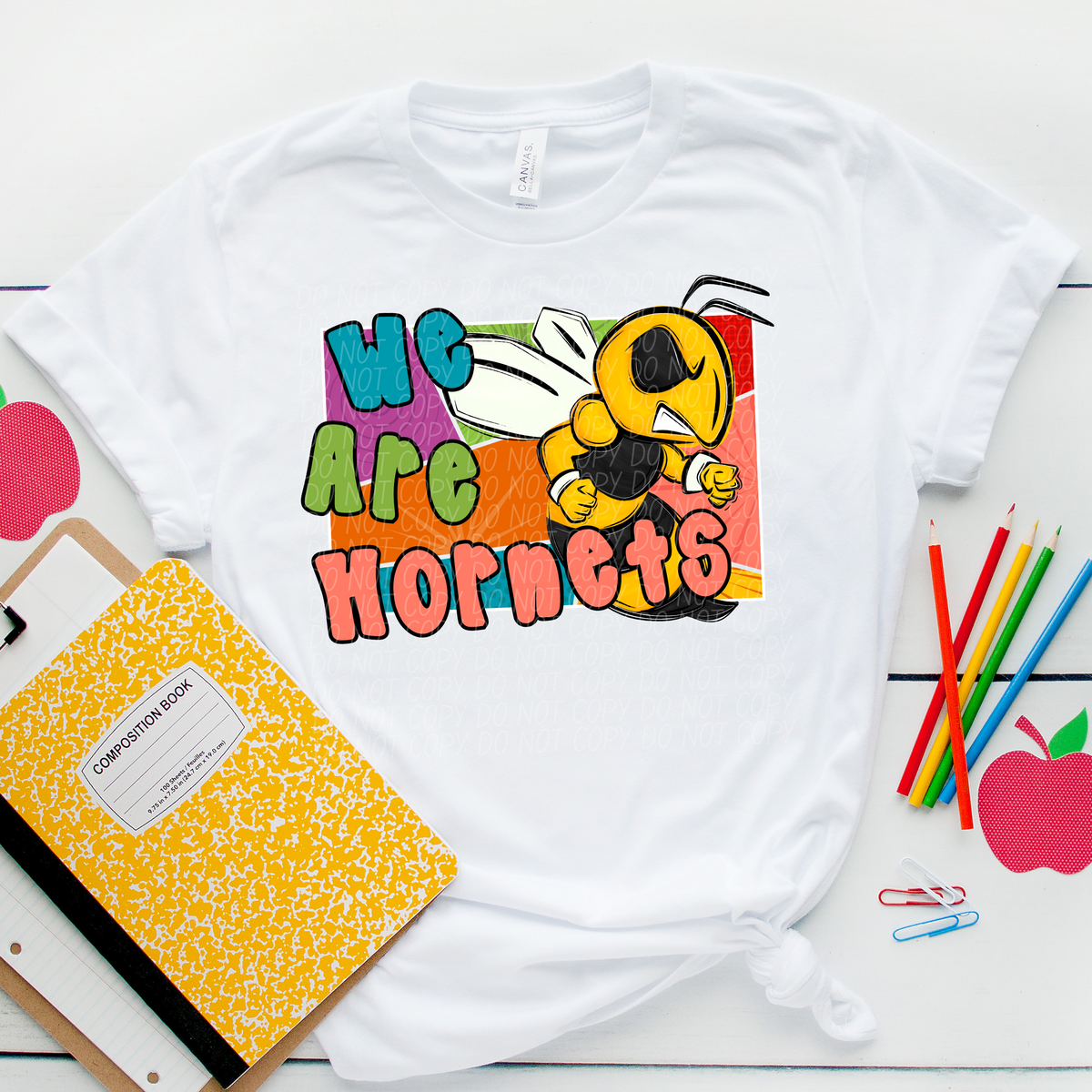 We are hornets retro (City) 109686 DTF transfer