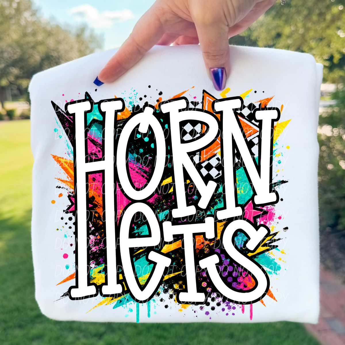 Hornets totally tubular (City) DTF Transfer