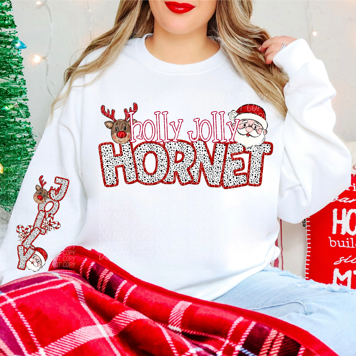 Hornet Holly Jolly (City) DTF transfer