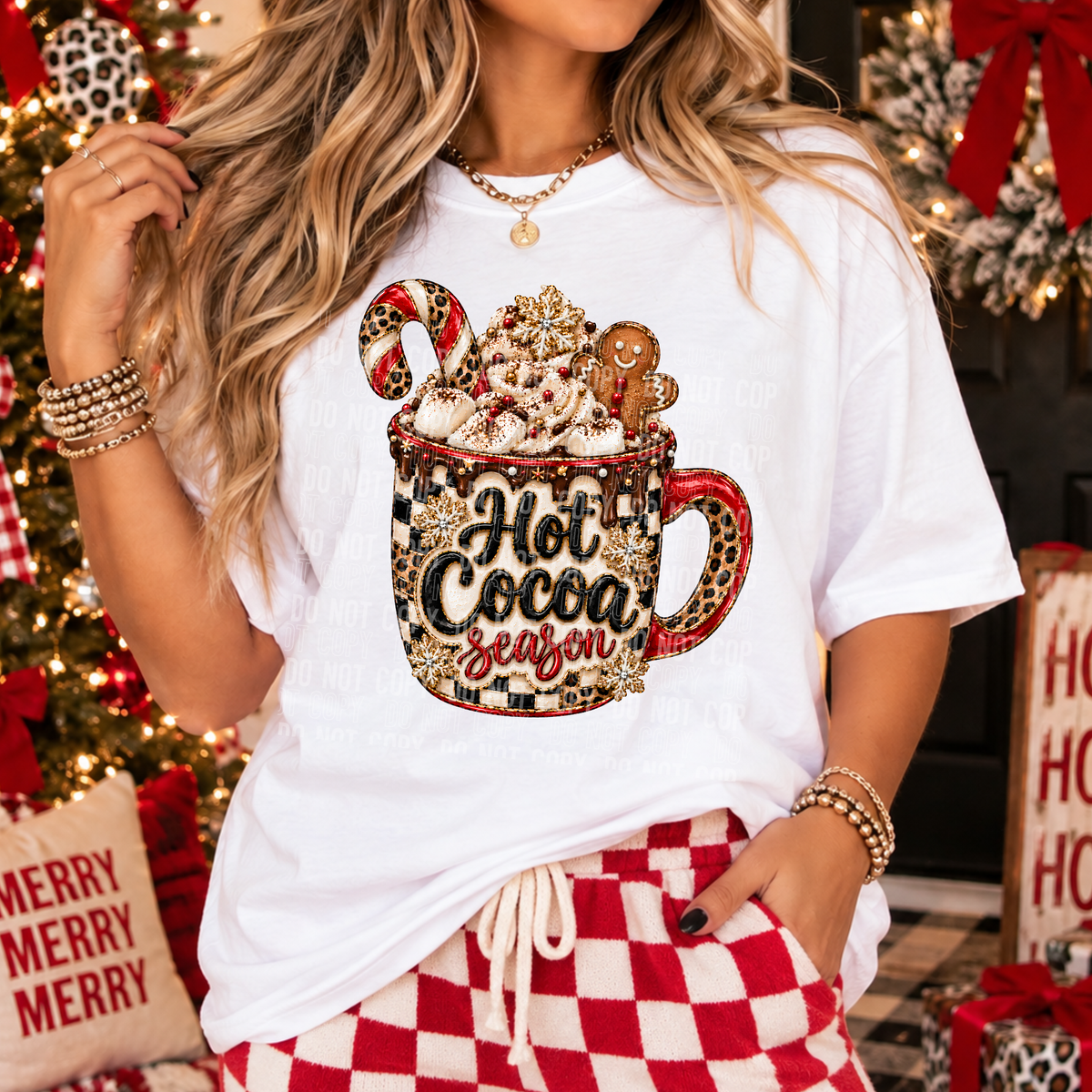 Hot Coco season mug (SBB) DTF Transfer