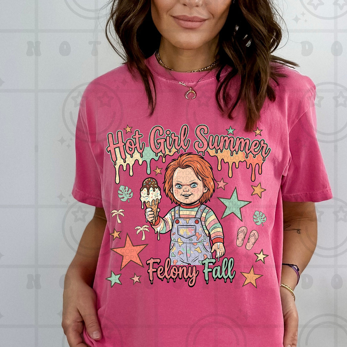Hot girl summer felony fall (HW) DTF Transfer