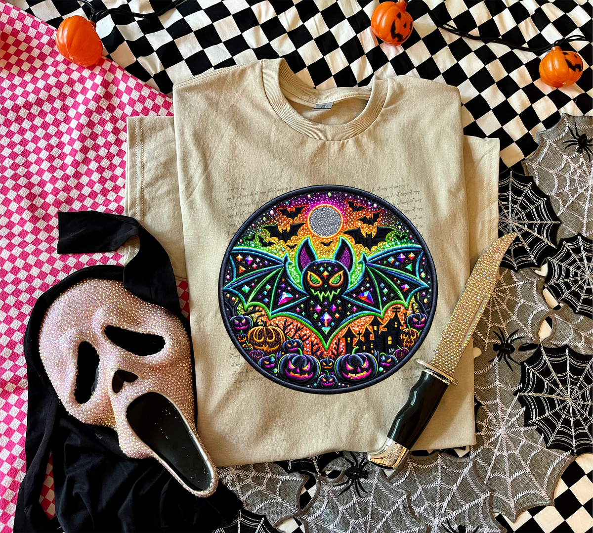 Halloween Scene 46255 DTF transfer