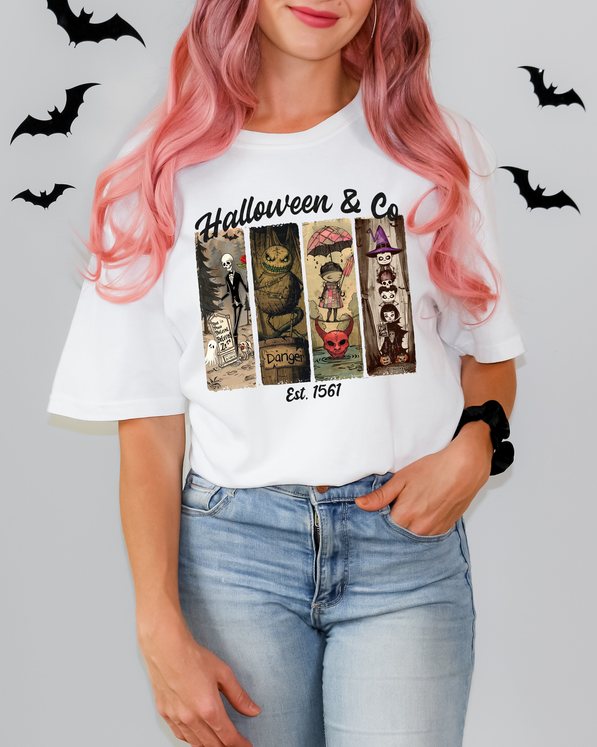 Halloween and Co 1561 Black 110126 DTF transfer