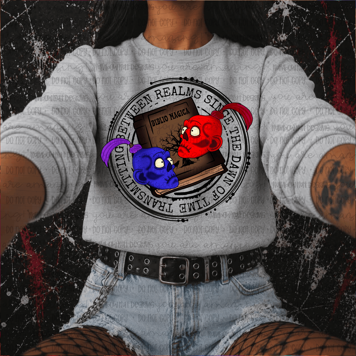 H town realms (RRD) DTF Transfer