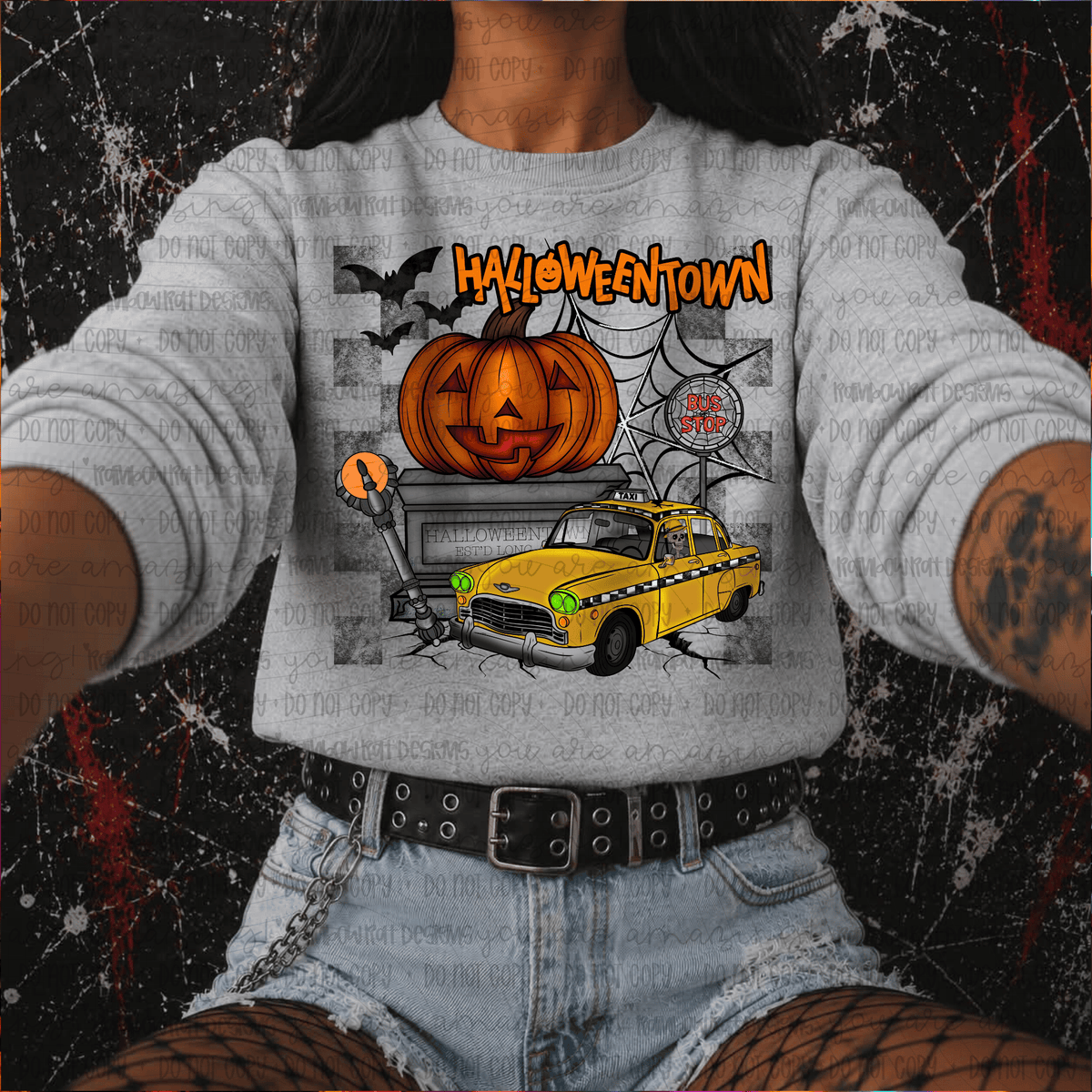 H town cab (RRD) DTF Transfer