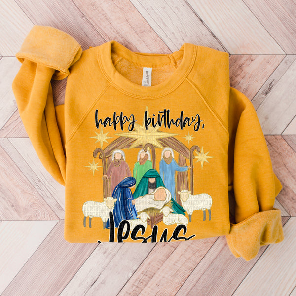 Happy Birthday Jesus (SDD) DTF Transfer