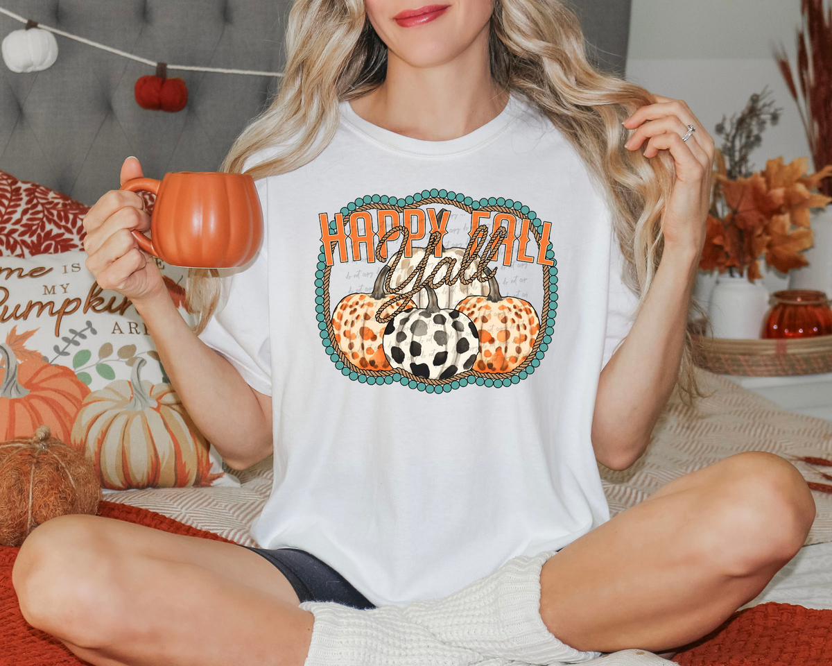 Happy Fall Yall 46805 DTF transfer