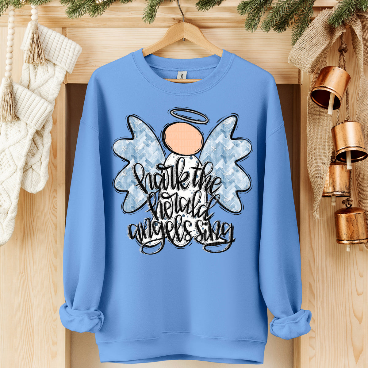 Hark the herald angels sing (SDD) DTF Transfer