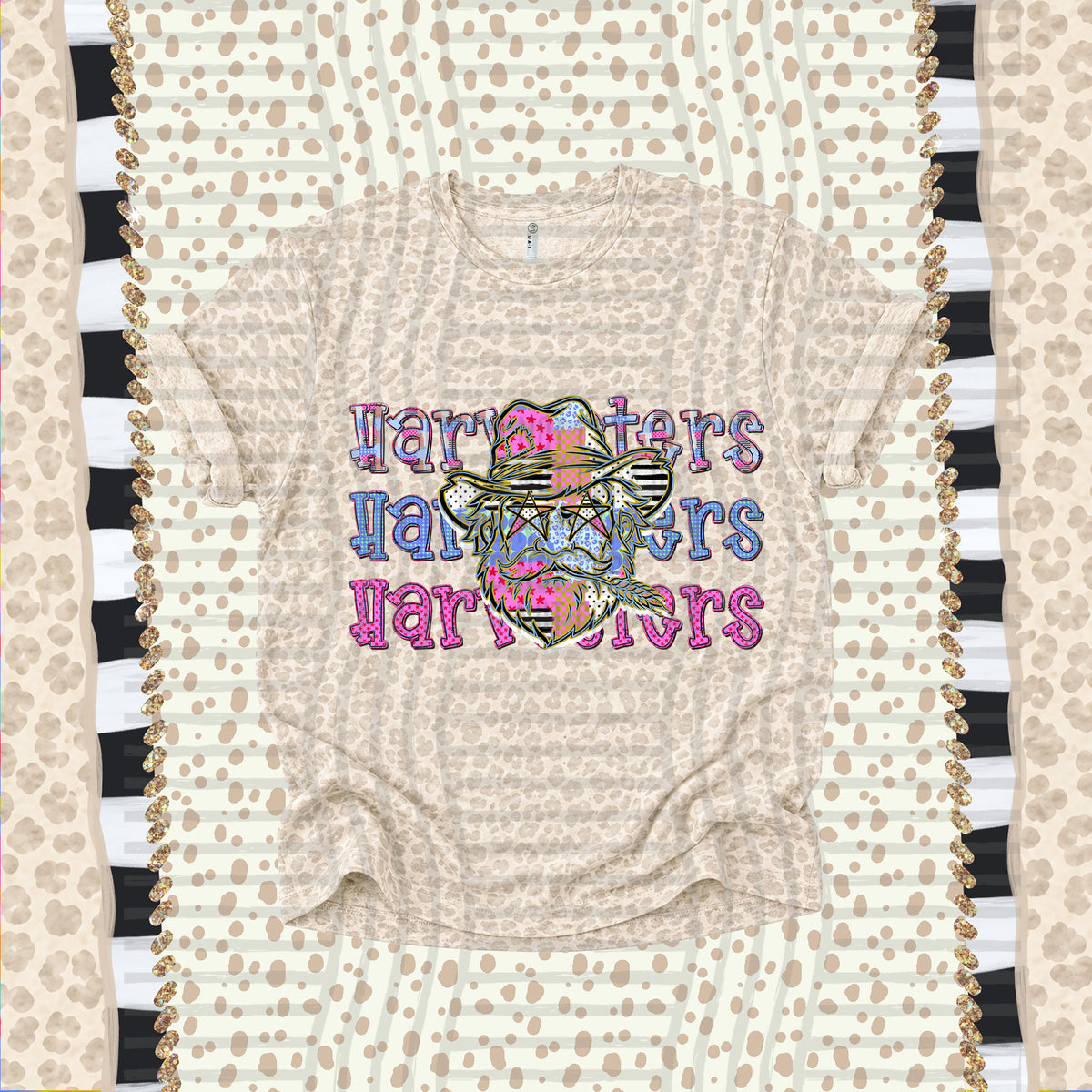 Harvesters-Dolly Doodle Print (Caplinger) DTF Transfer