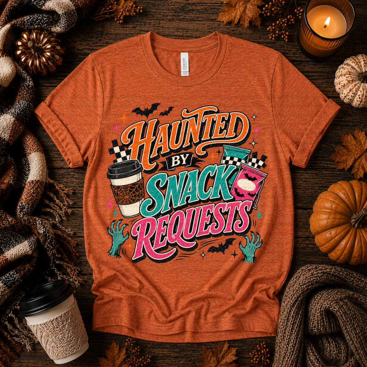 Haunted by snack requests (Revel) DTF Transfer