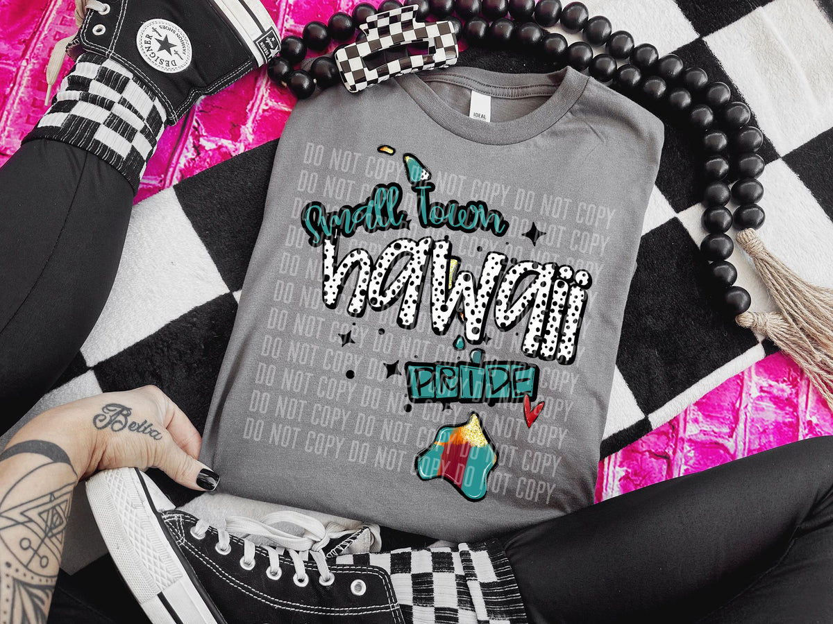 Hawaii Small Town Pride Stone 63220 DTF transfer