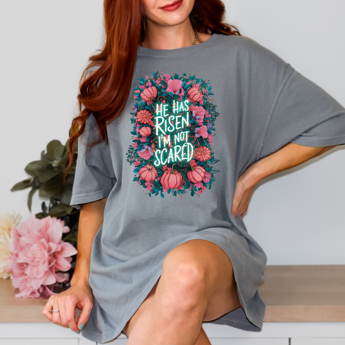 He Has Risen I'm Not Scared 46455 DTF transfer