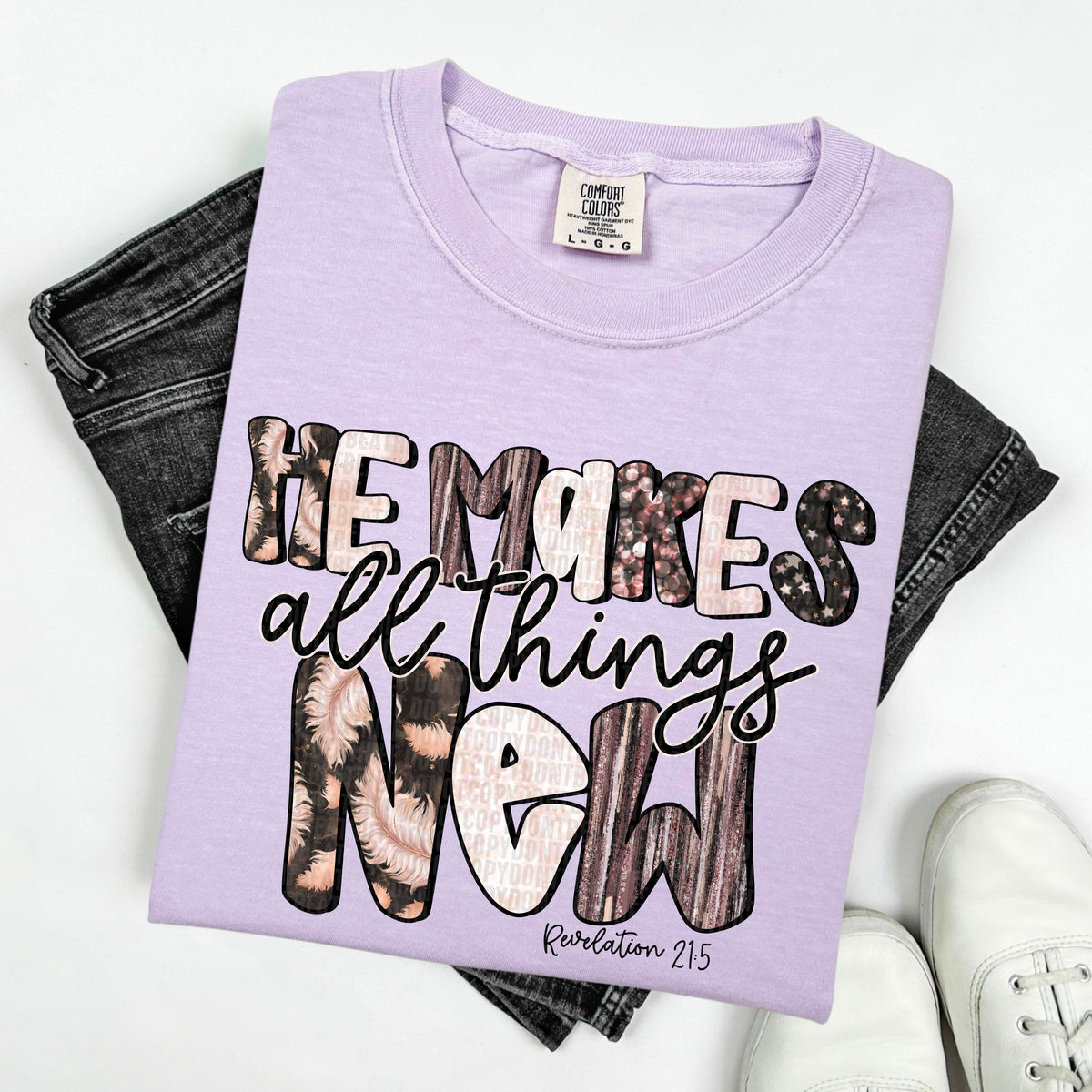 He Makes All Things New (SDD) DTF Transfer
