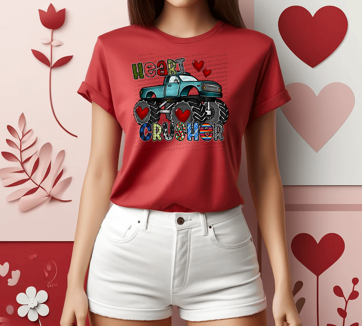 Heart Crusher 71601 DTF Transfer