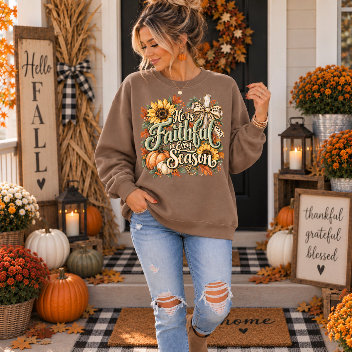 He is faithful in every season (SDD) DTF Transfer