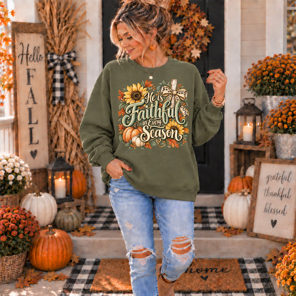 He is faithful in every season (SDD) DTF Transfer