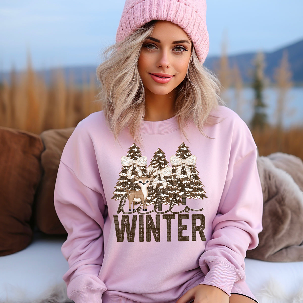 Hello Winter (SDD) DTF Transfer