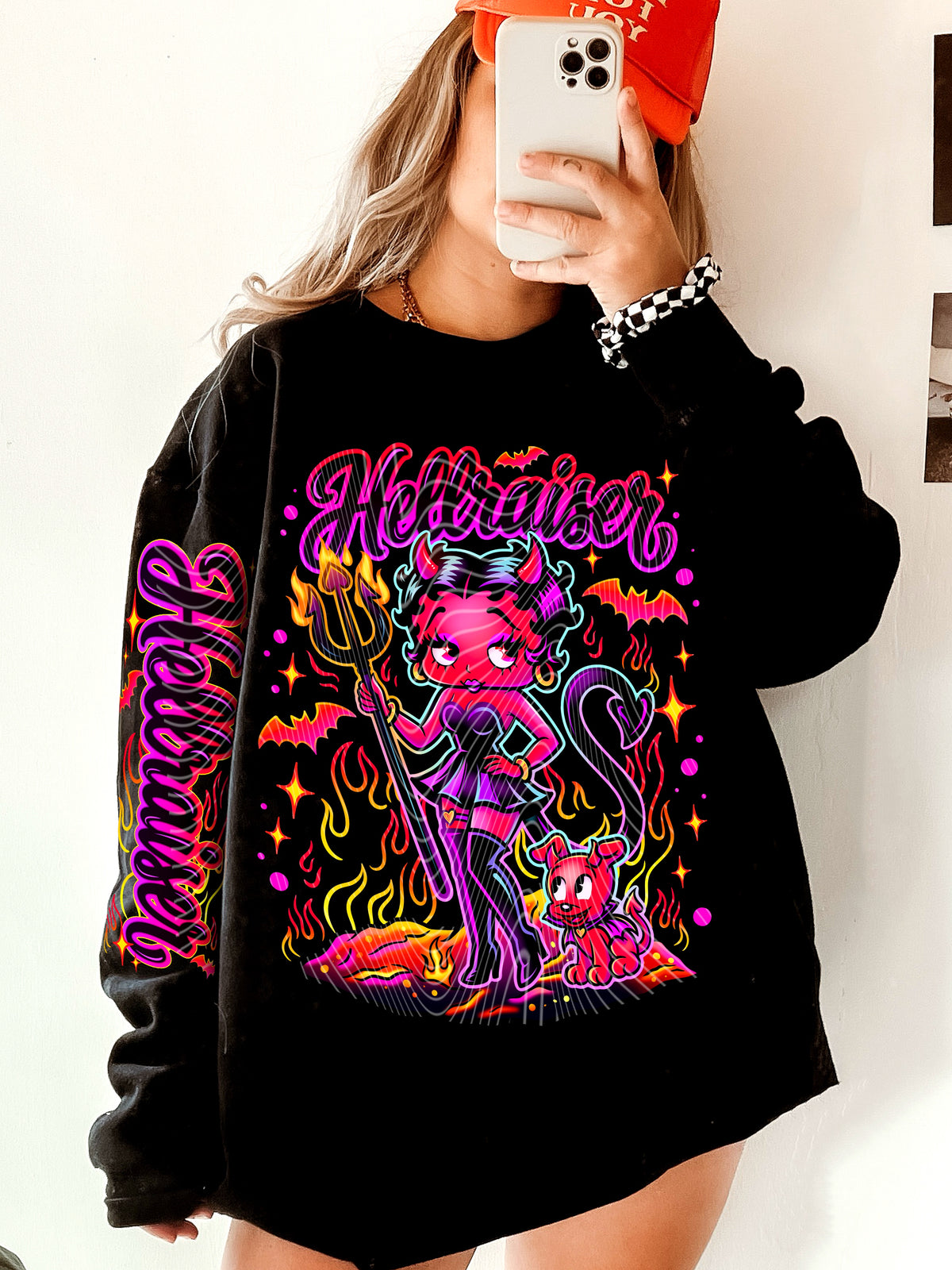 Hellraiser betty (SLEEVE ONLY) (Gravitee) DTF transfer