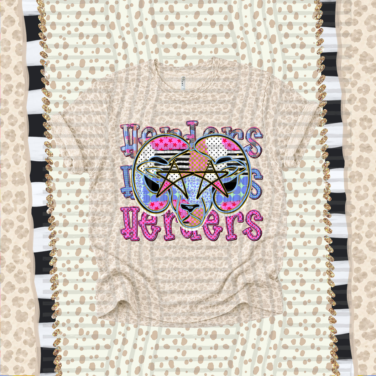 Herders-Dolly Doodle Print (Caplinger) DTF Transfer