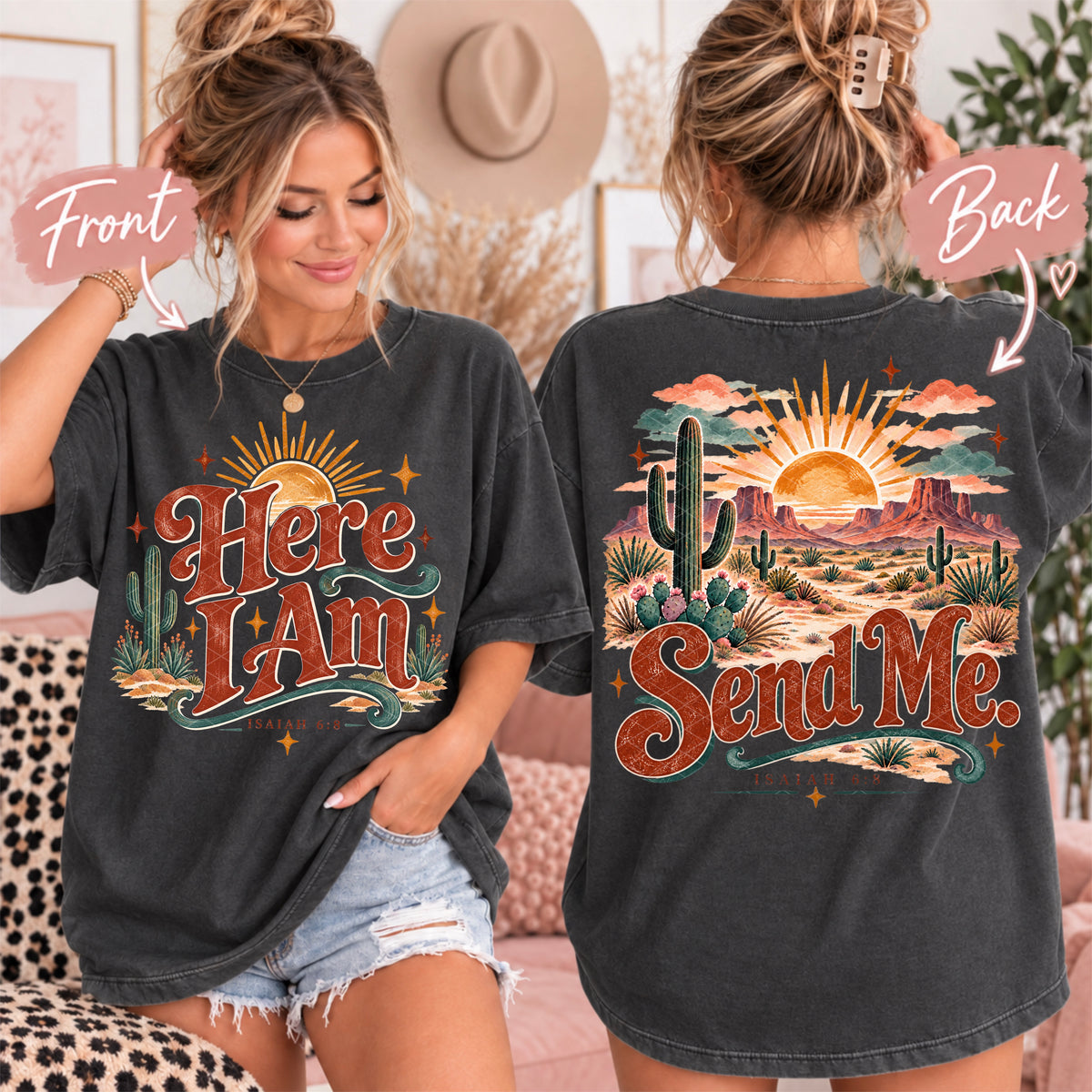 Send me desert scene (BACK ONLY) (SDD) DTF Transfer