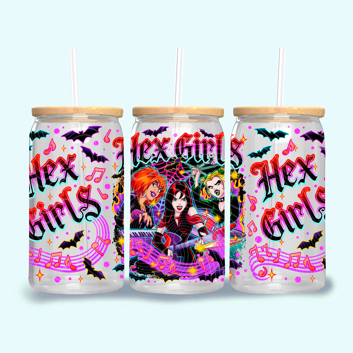 Hex girl (Gravitee) UV DTF Transfer