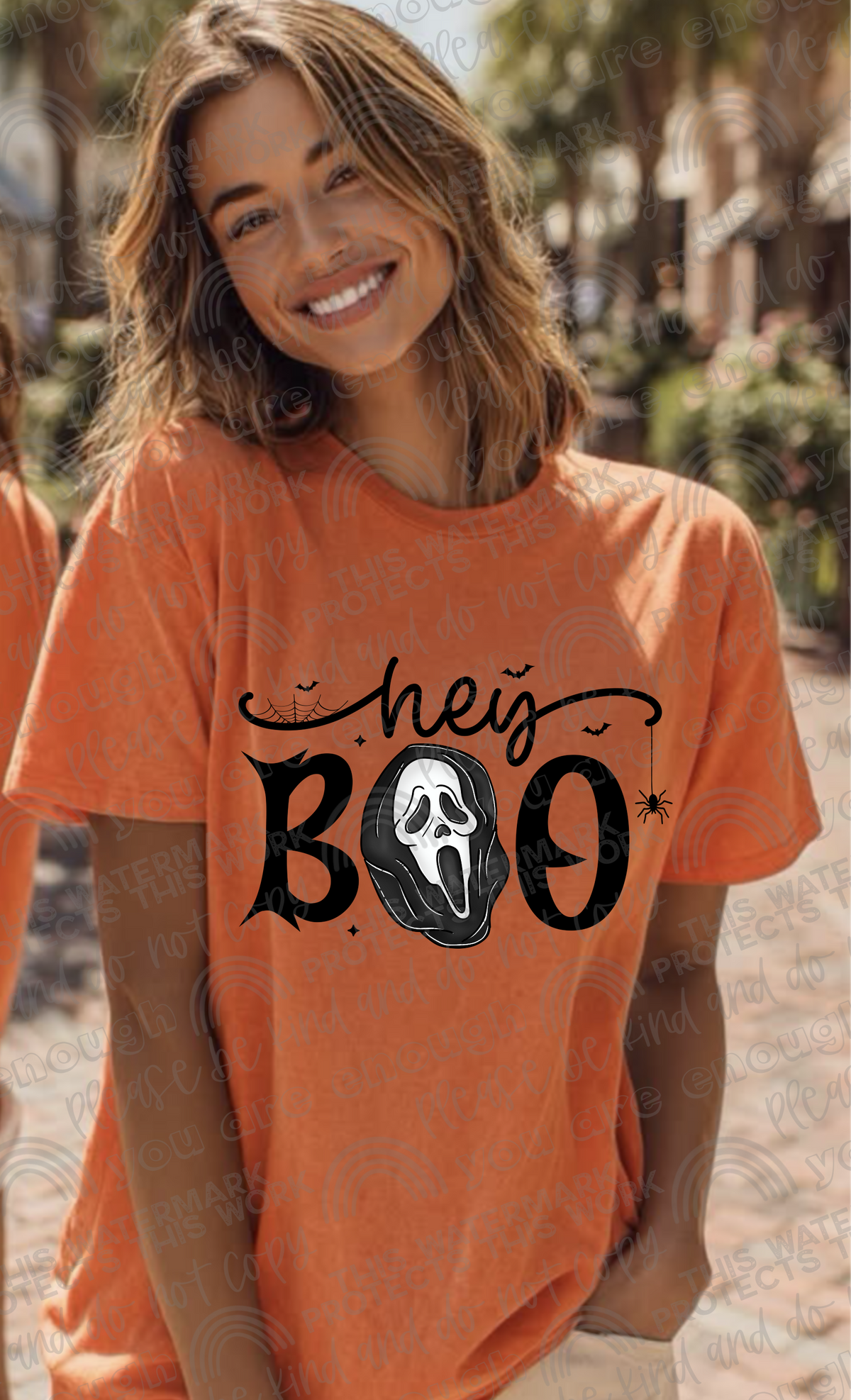 Hey Boo Gf (SM) DTF transfer