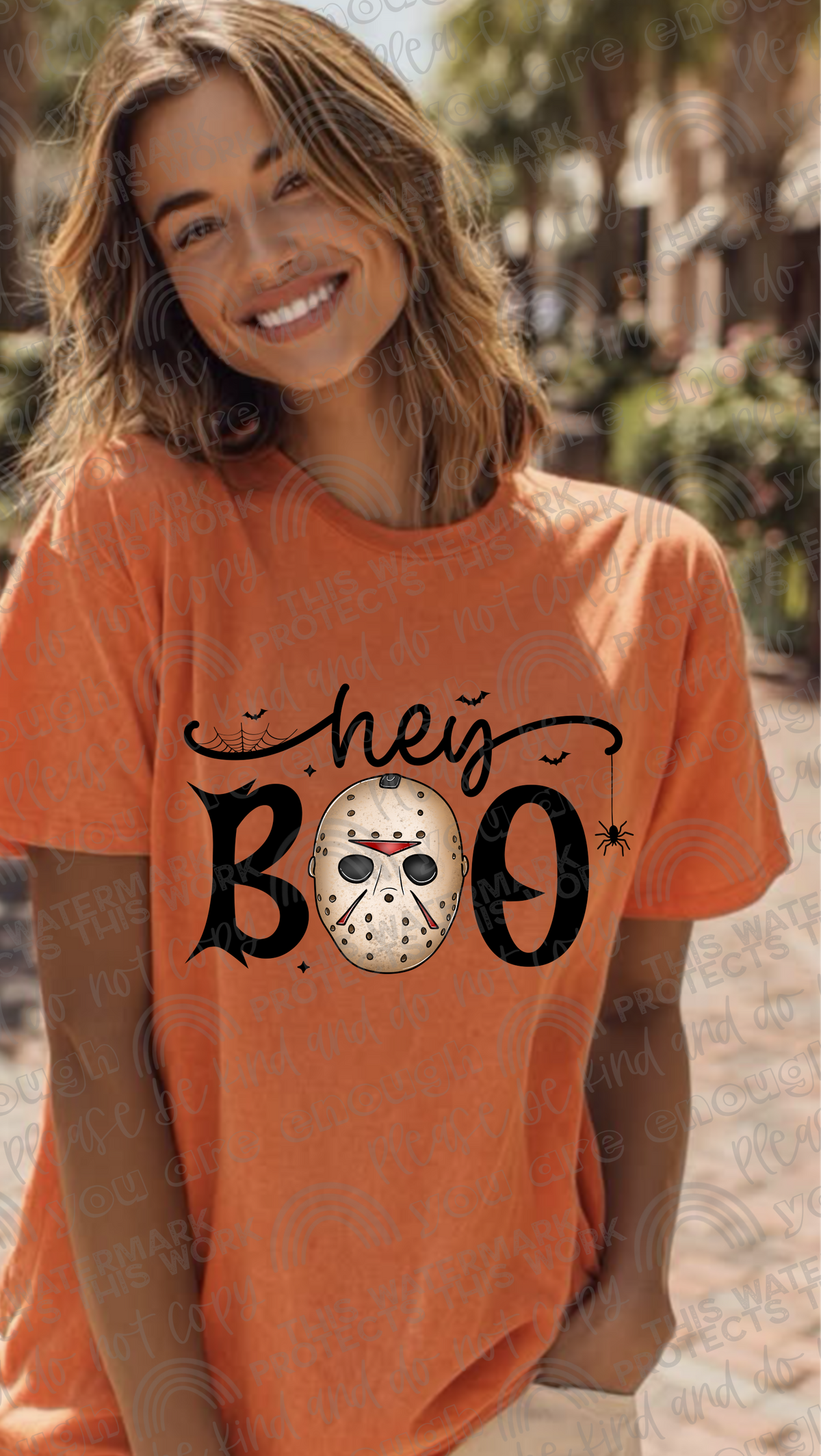 Hey Boo Jason (SM) DTF transfer