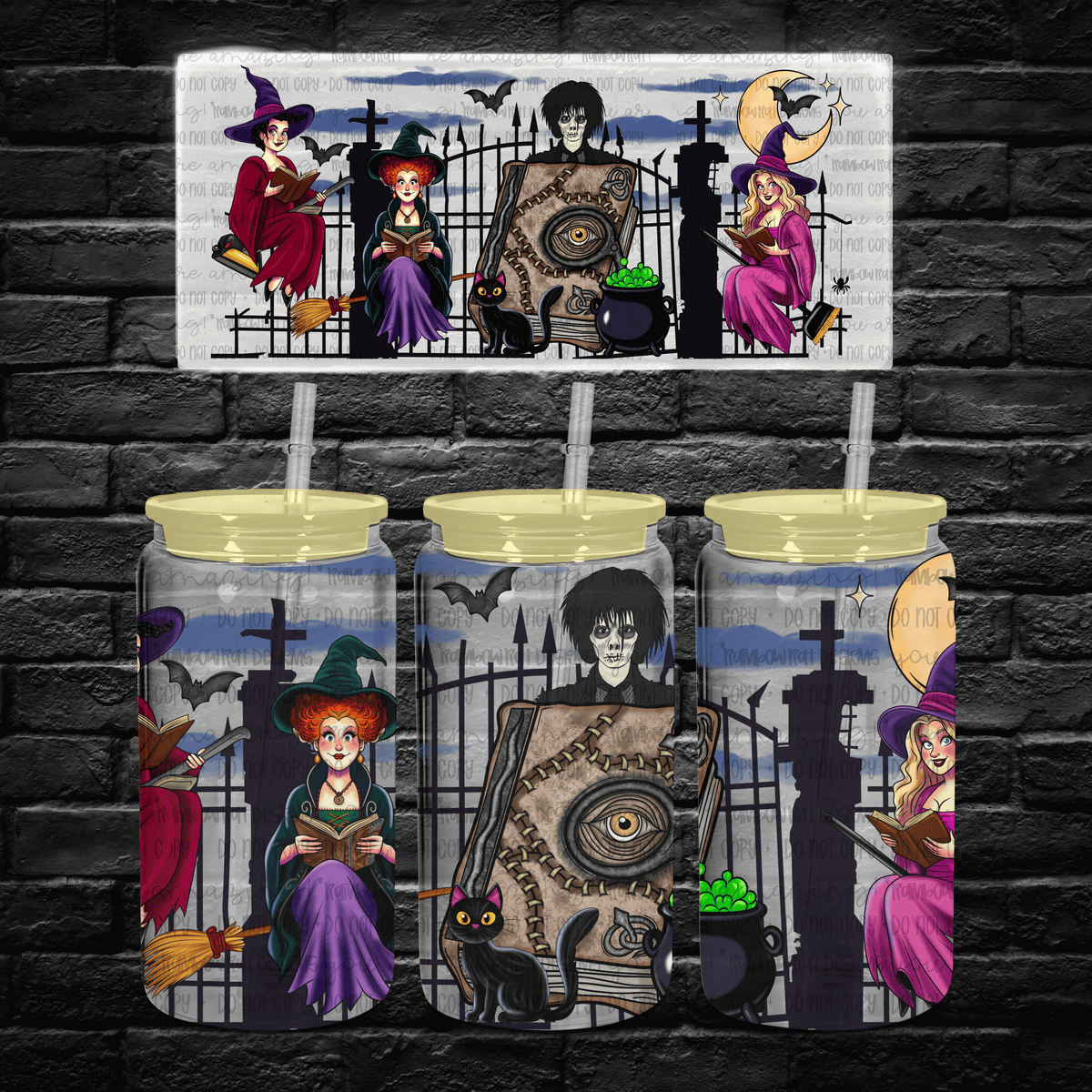 HP sisters (RRD) UV DTF WRAP