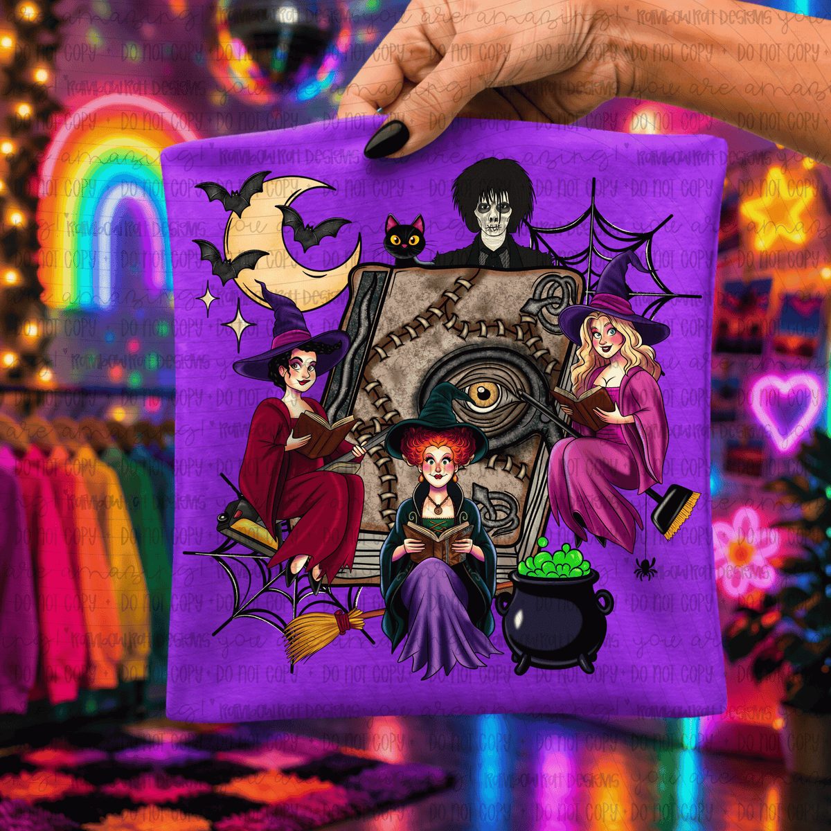 HP sisters moon (RRD) DTF Transfer