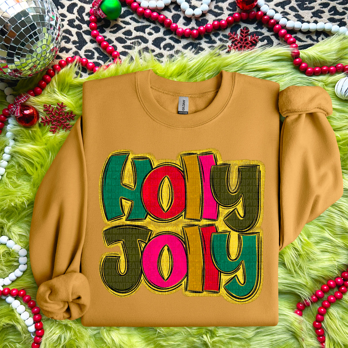 Holly Jolly (SDD) DTF Transfer