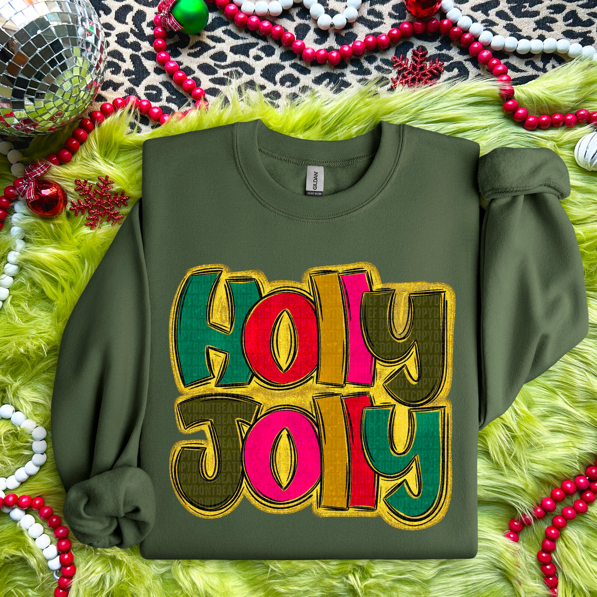 Holly Jolly (SDD) DTF Transfer