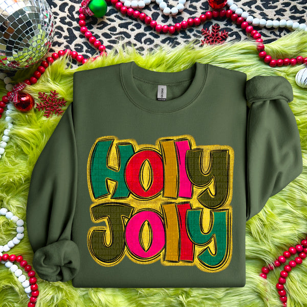 Holly Jolly (SDD) DTF Transfer
