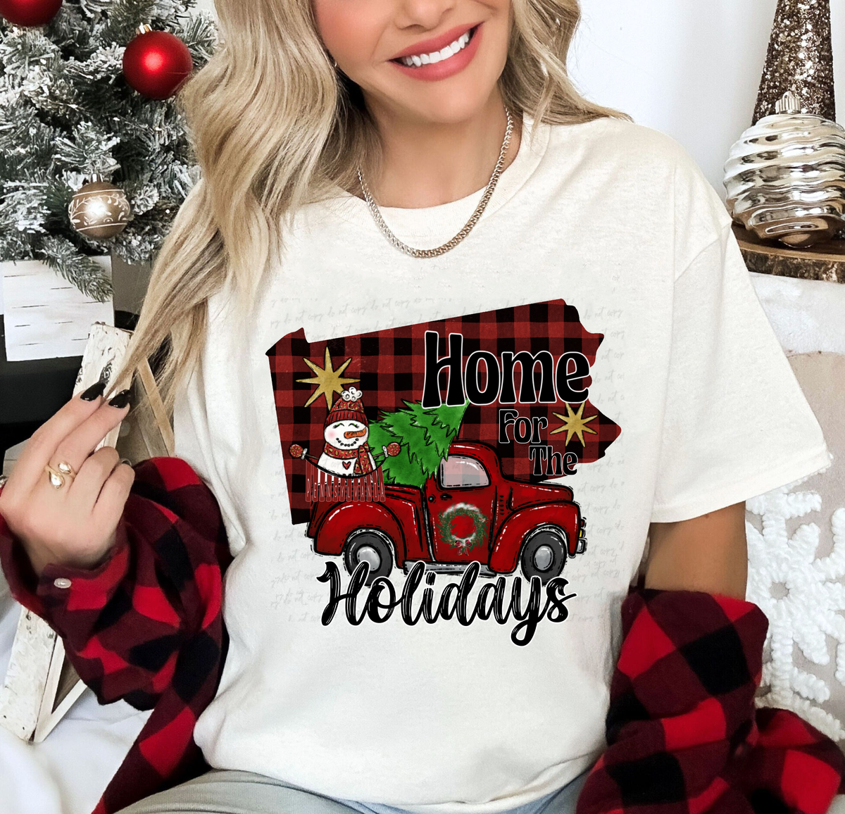 Home For The Holidays PA 115174 DTF Transfer