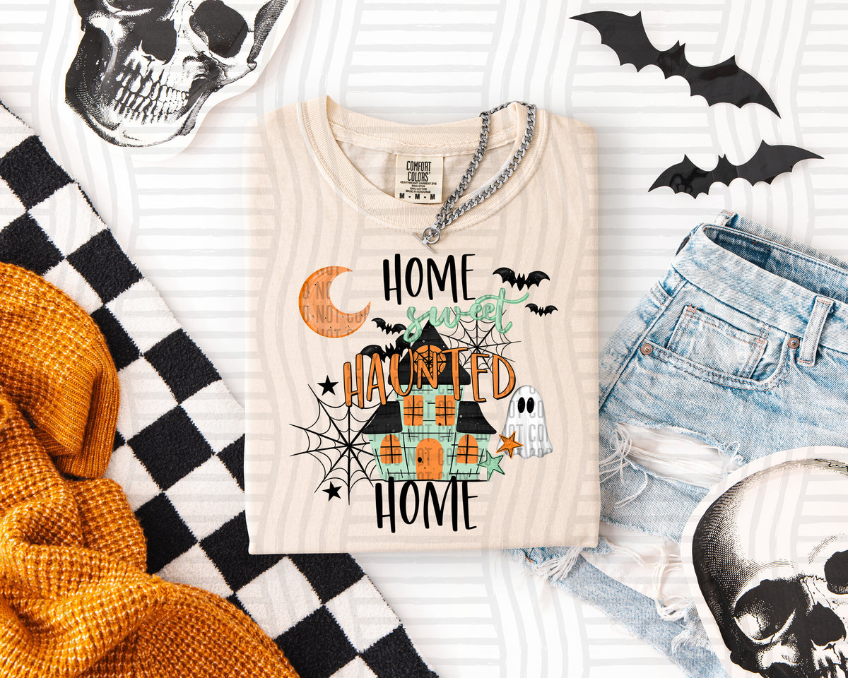Home sweet haunted home (caplinger) DTF Transfer