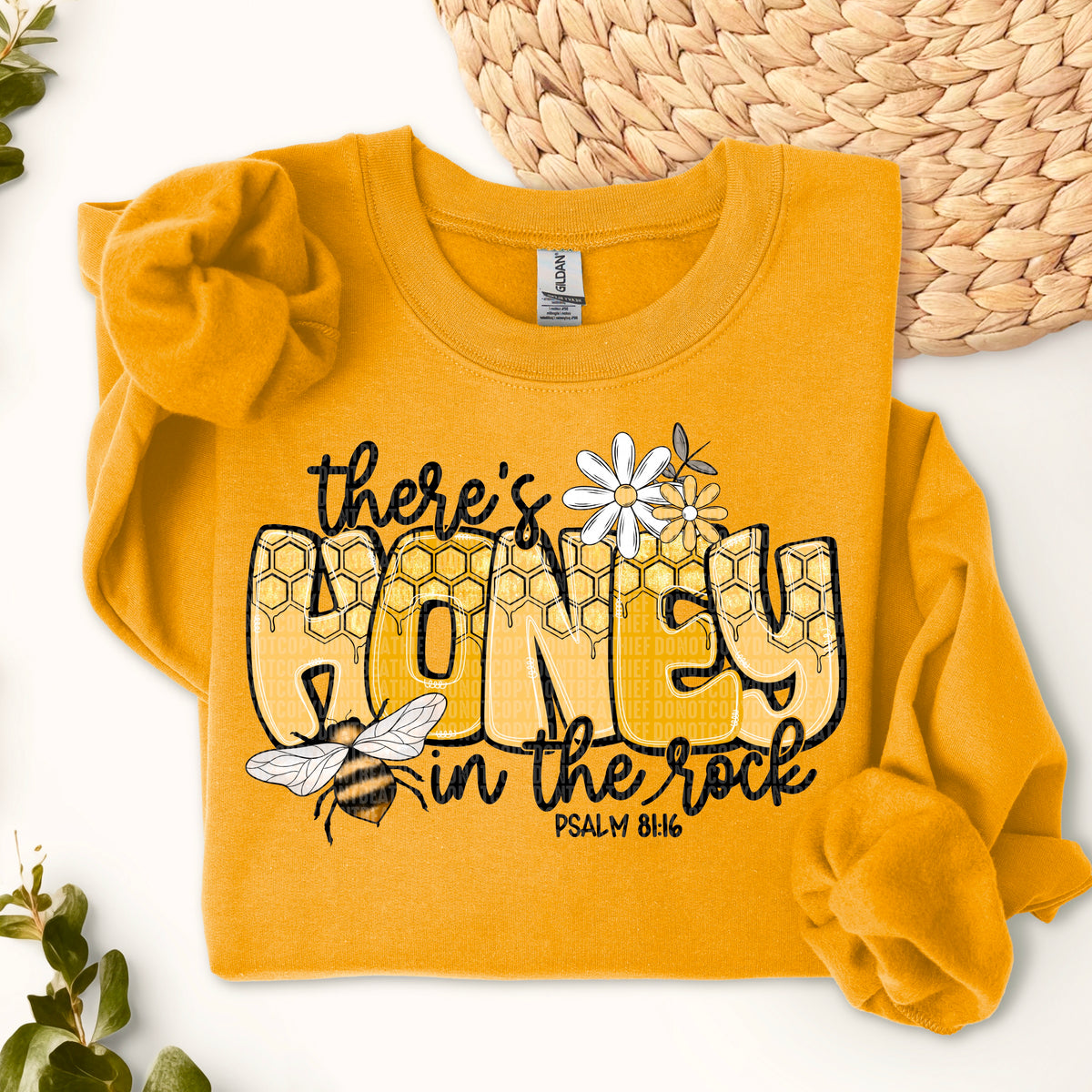 There's Honey In The Rock (SDD) DTF Transfer