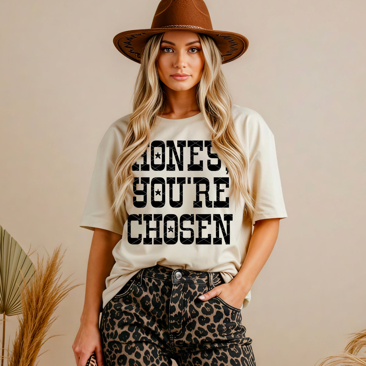 Honey you're chosen BLACK (SDD) DTF Transfer