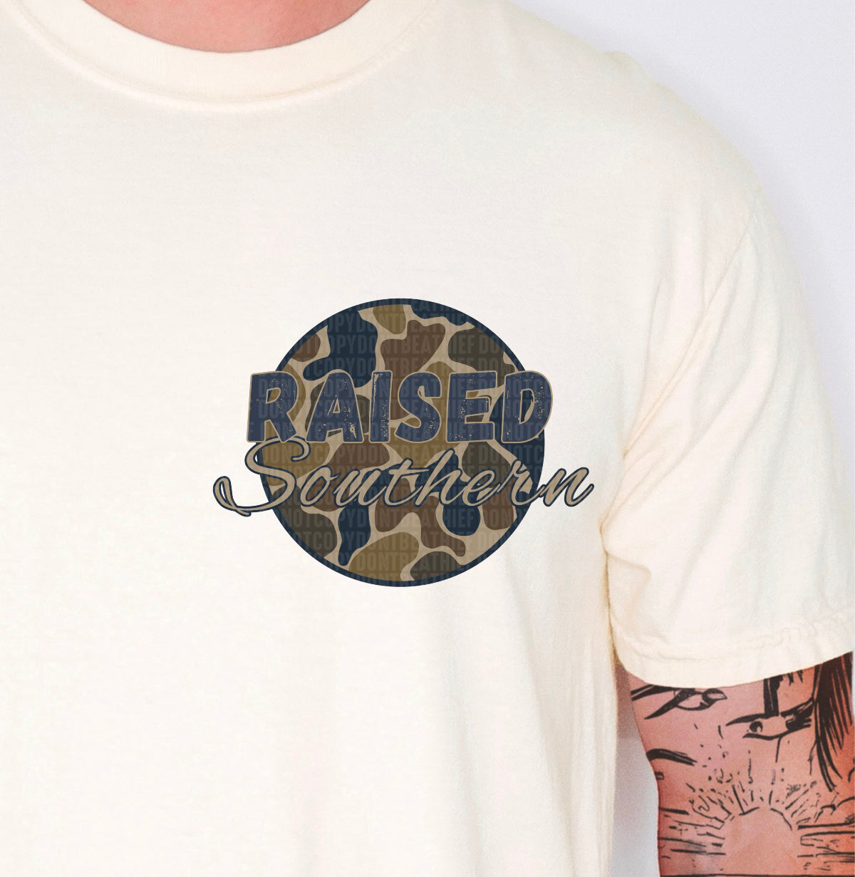 Raised Southern- Pocket 104510 DTF transfer