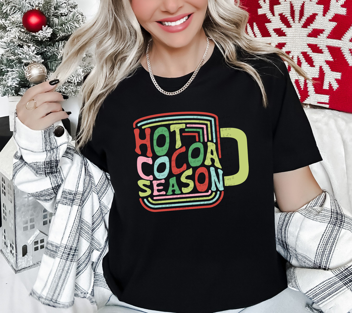 Hot Cocoa Season 46597 DTF transfer