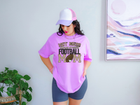 Hot Mess Always Stressed Football Mom Leopard 46819 DTF transfer