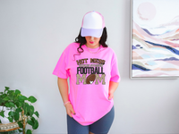 Hot Mess Always Stressed Football Mom 46820 DTF transfer