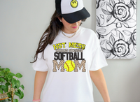 Hot Mess Always Stressed Softball Mom 46824 DTF transfer