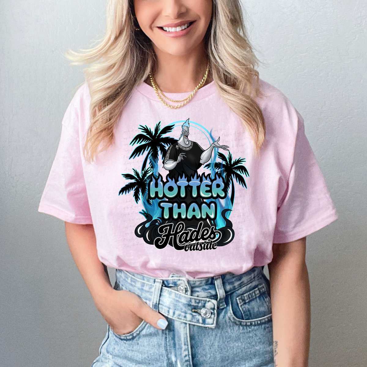 Hotter Than Hades Outside 108978 DTF transfer