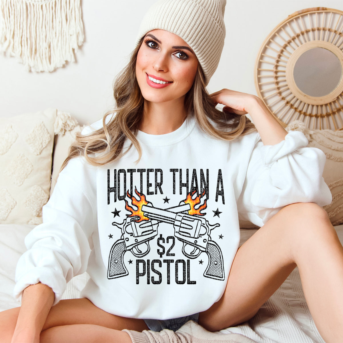 Hotter than a $2 pistol 105198 DTF transfer