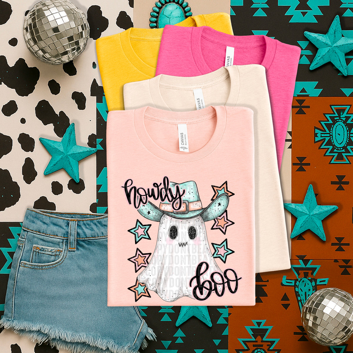 Howdy Boo ghost (SDD) 109597 DTF transfer