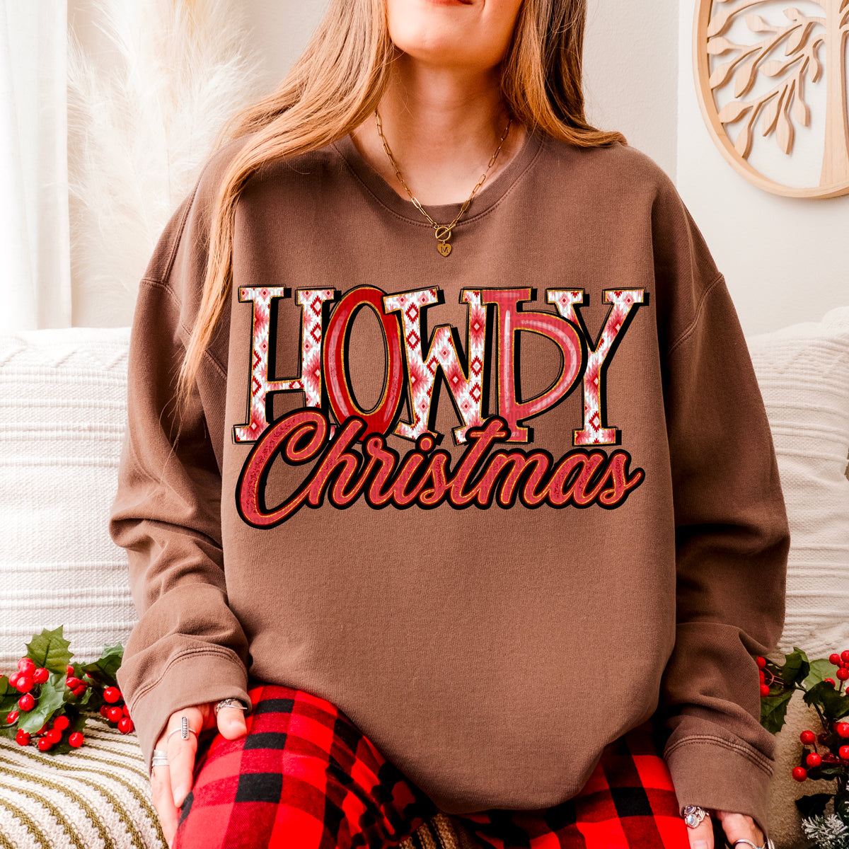 Howdy Christmas (SDD) DTF Transfer