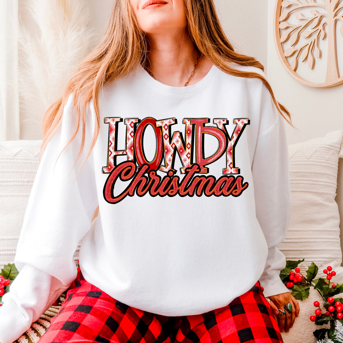 Howdy Christmas (SDD) DTF Transfer